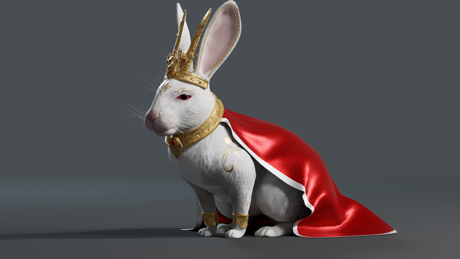 ArtStation - Fantasy Golden Rabbit