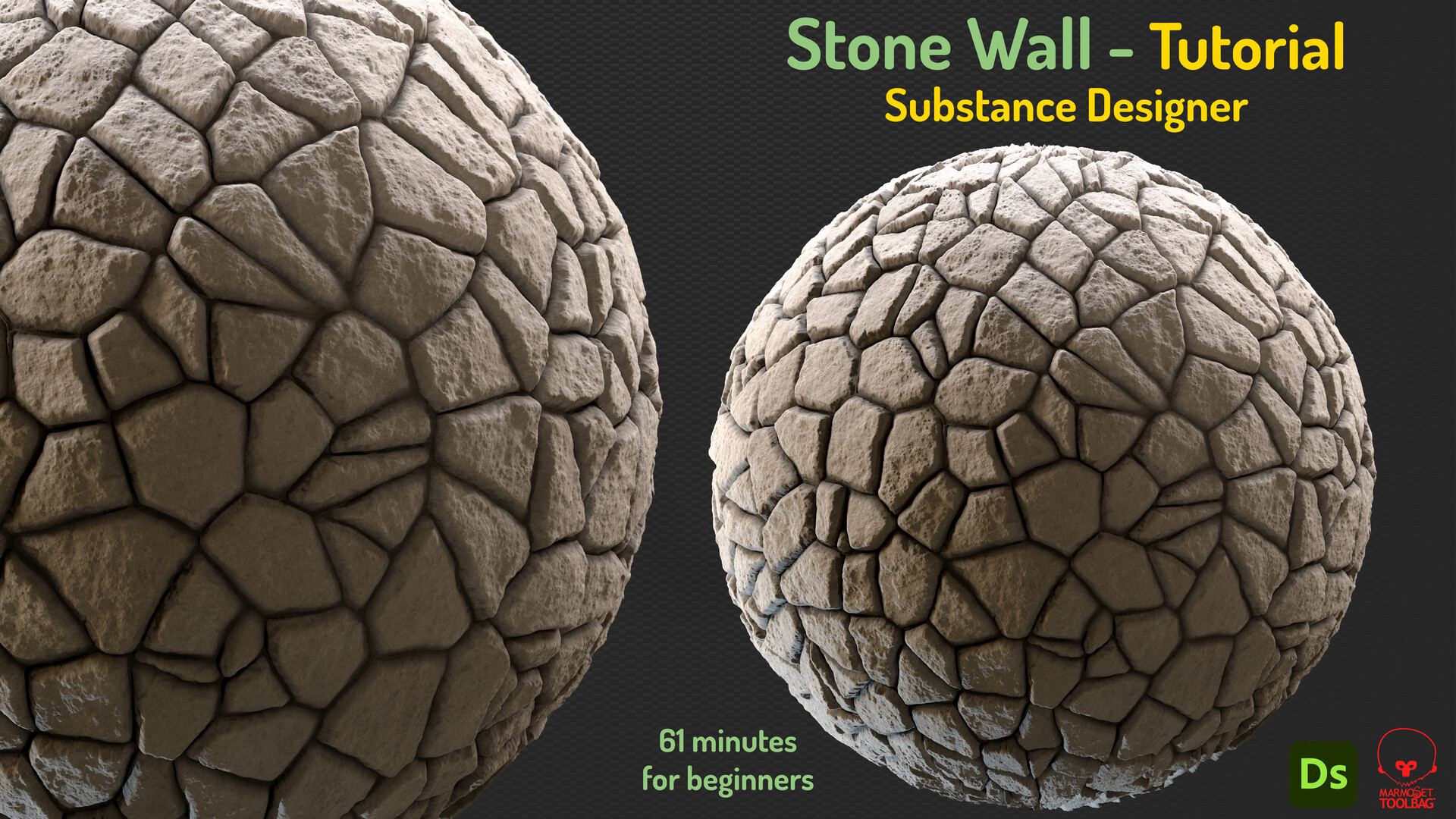 ArtStation - Substance Designer Stone Wall Creation