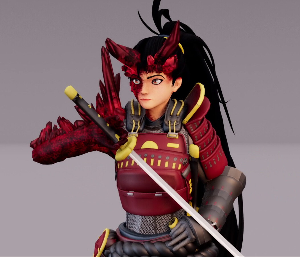 ArtStation - Samurai intro