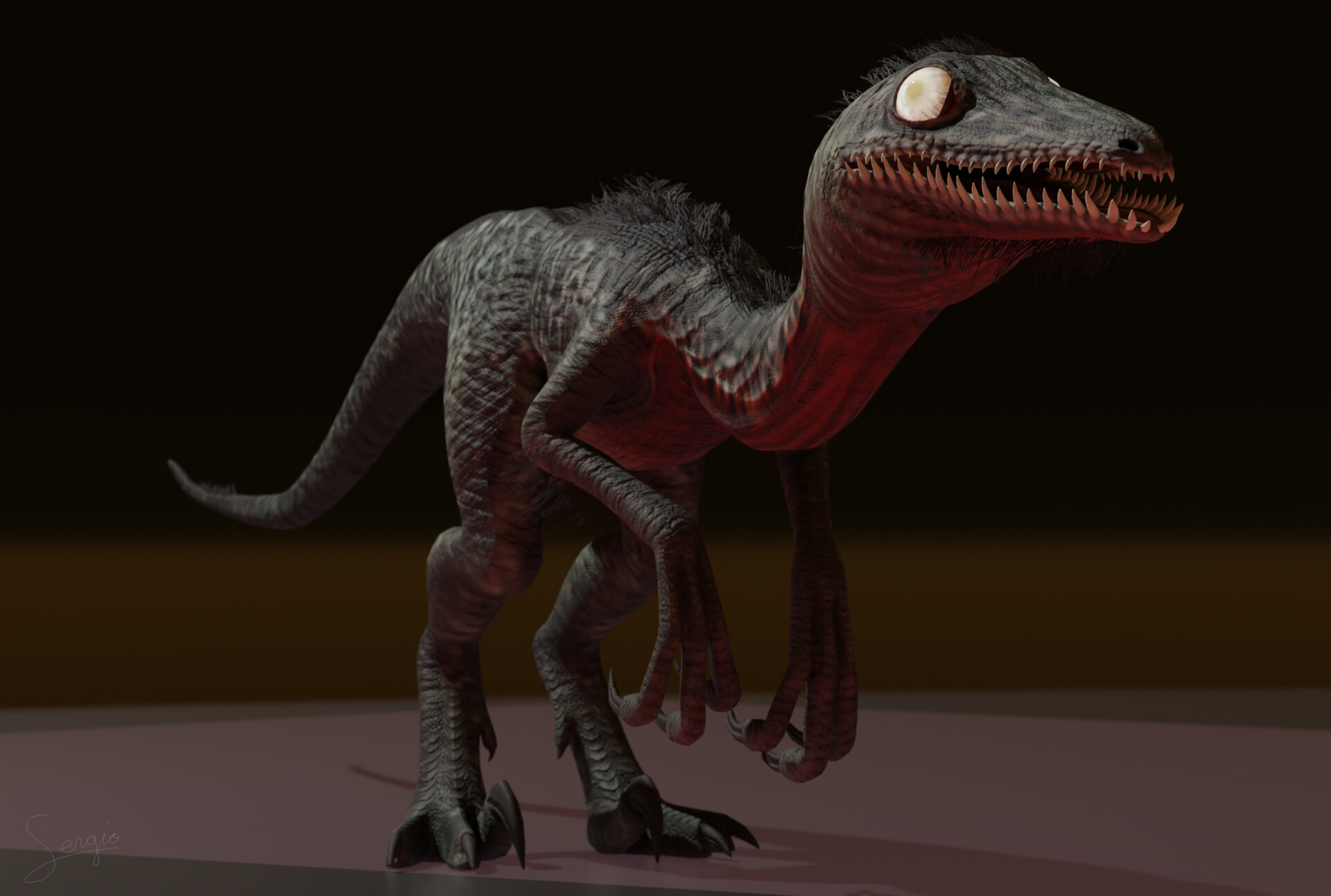 ArtStation - Troodon Pectinodon