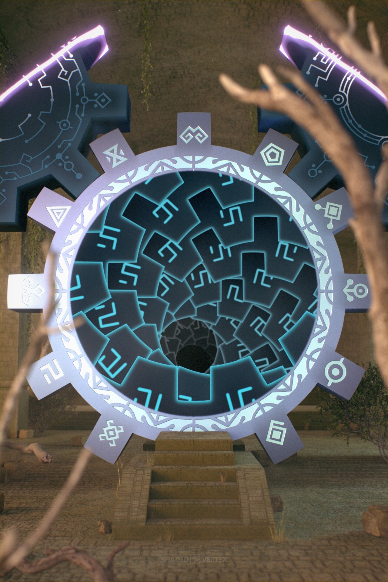 ArtStation Time Gate A Skyward Sword fanart