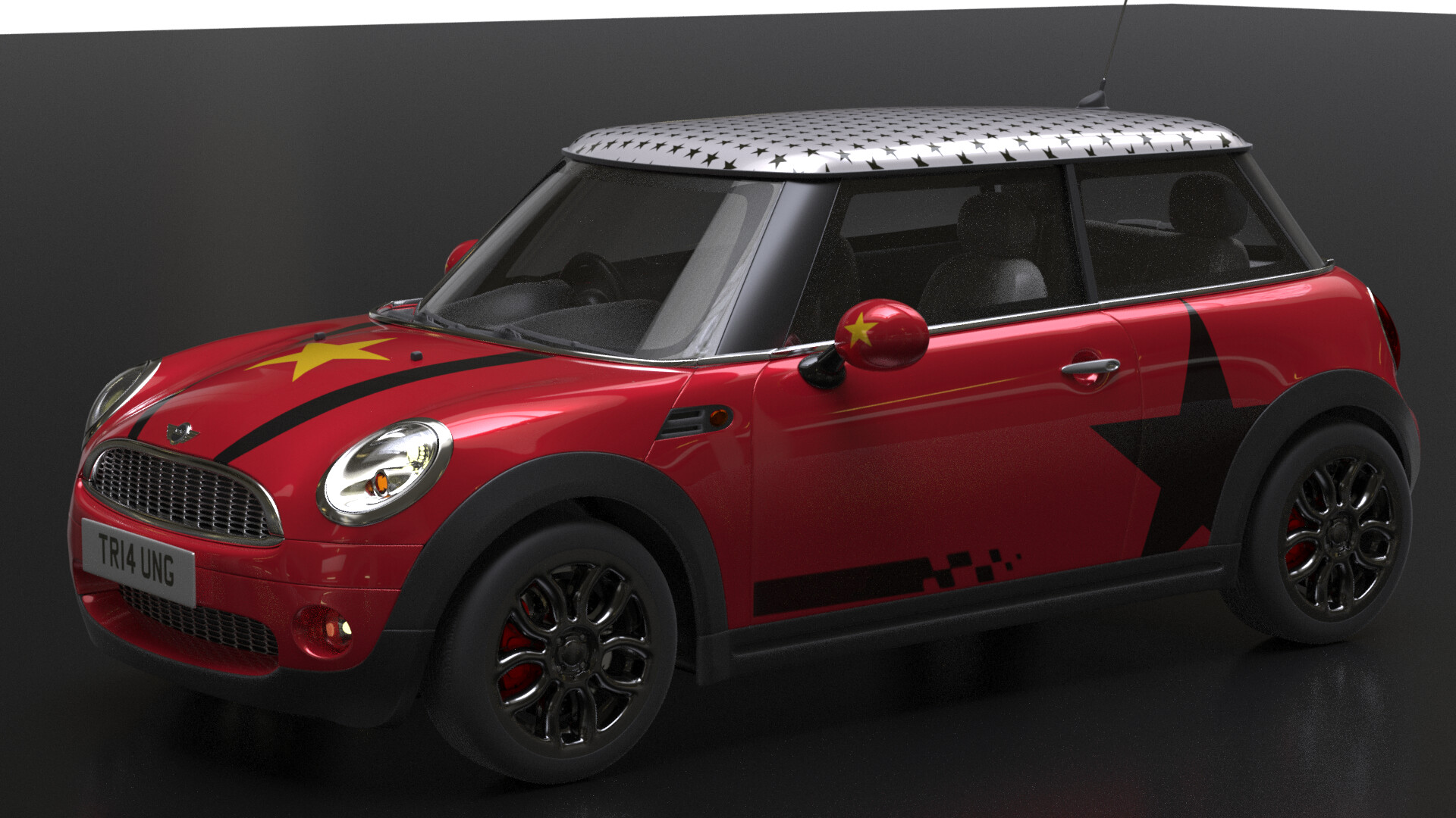 ArtStation Mini Cooper First year project