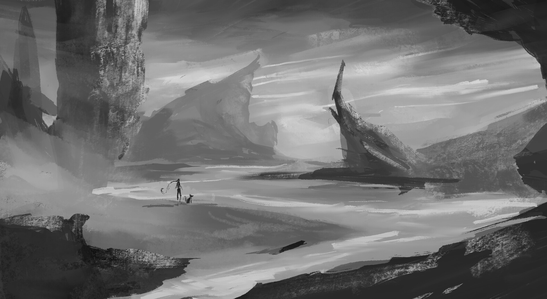 ArtStation - Rocky Environment Thumbnails