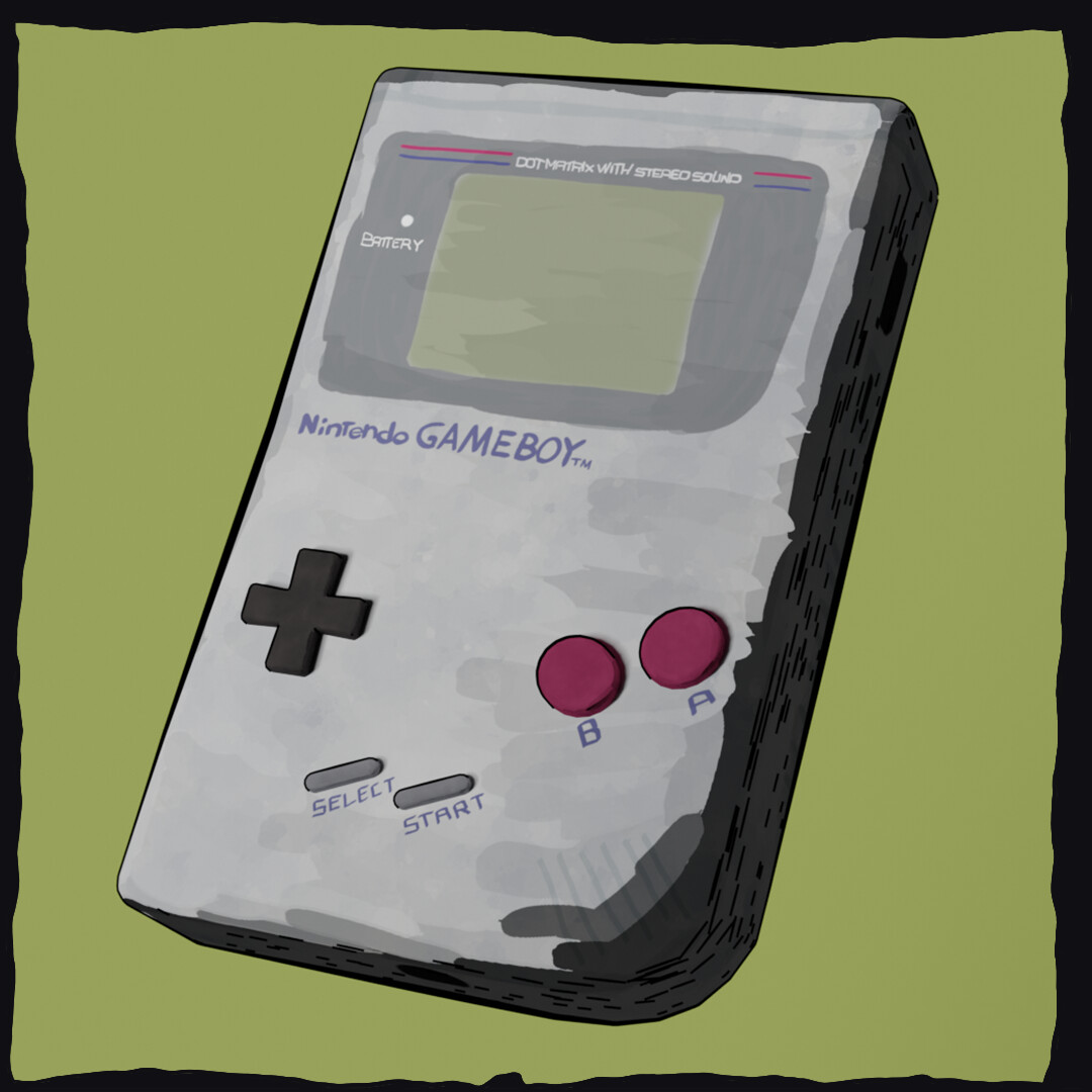 ArtStation - Gameboy