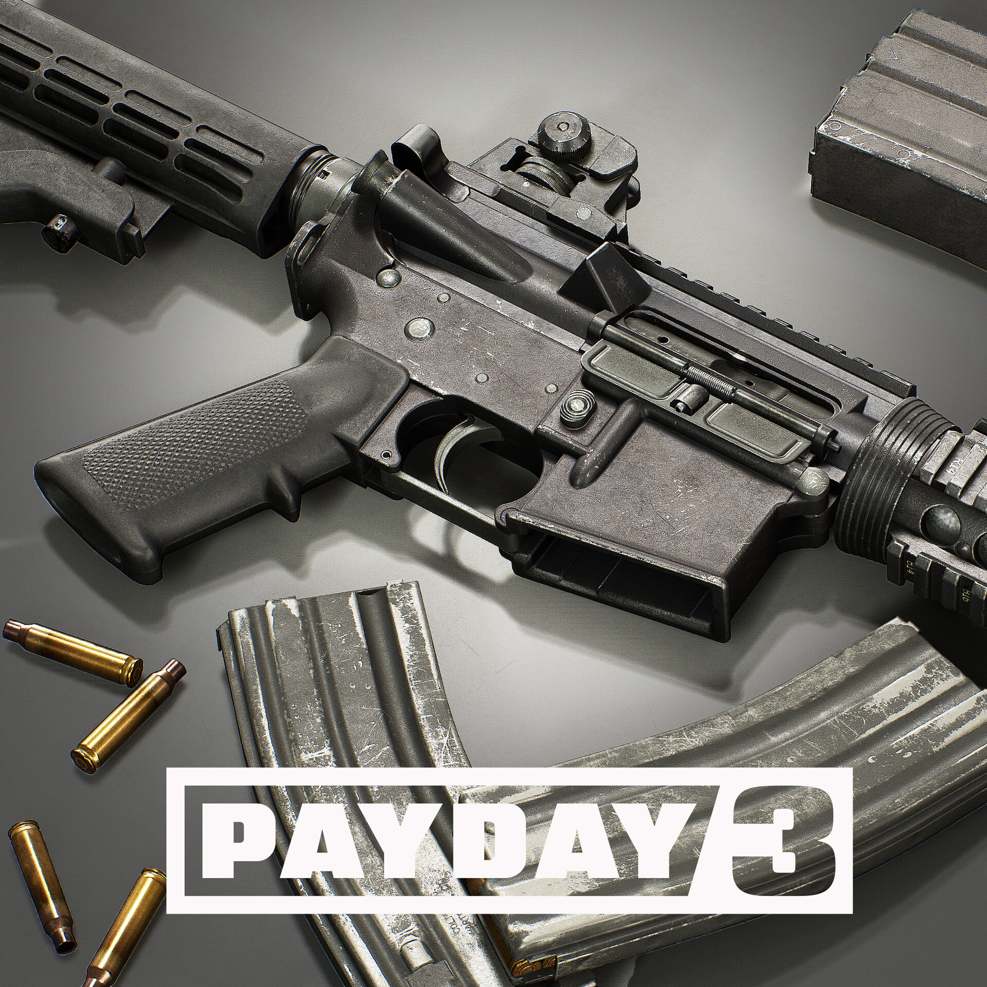 ArtStation - Payday 3 - Old Faithful Weapon Preset