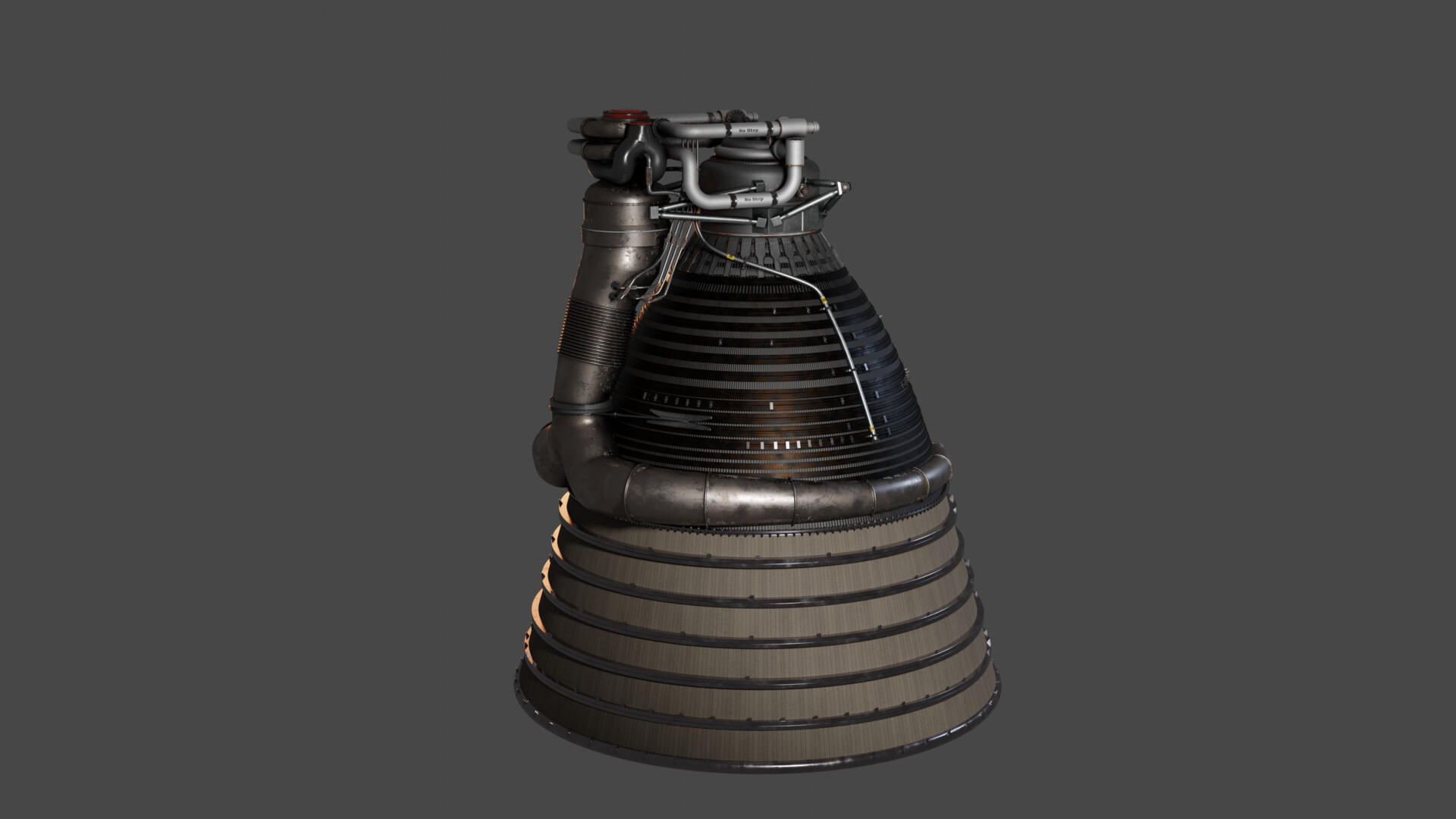 ArtStation - Saturn V F-1 Rocket Engine