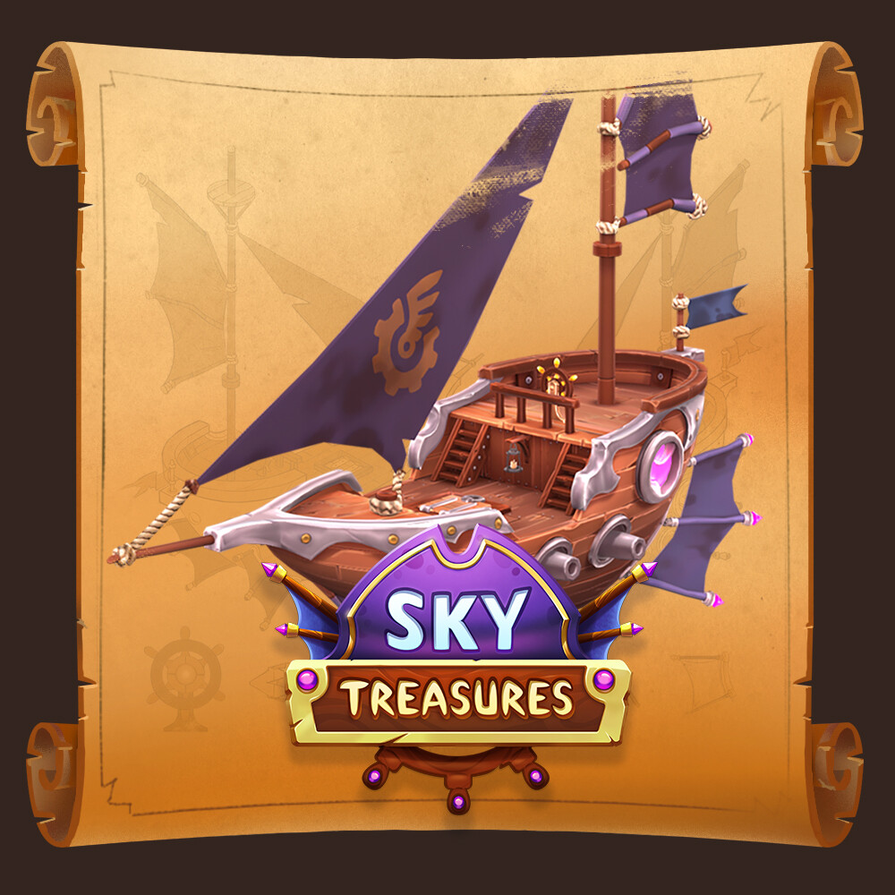 ArtStation - Sky Treasures - Airship