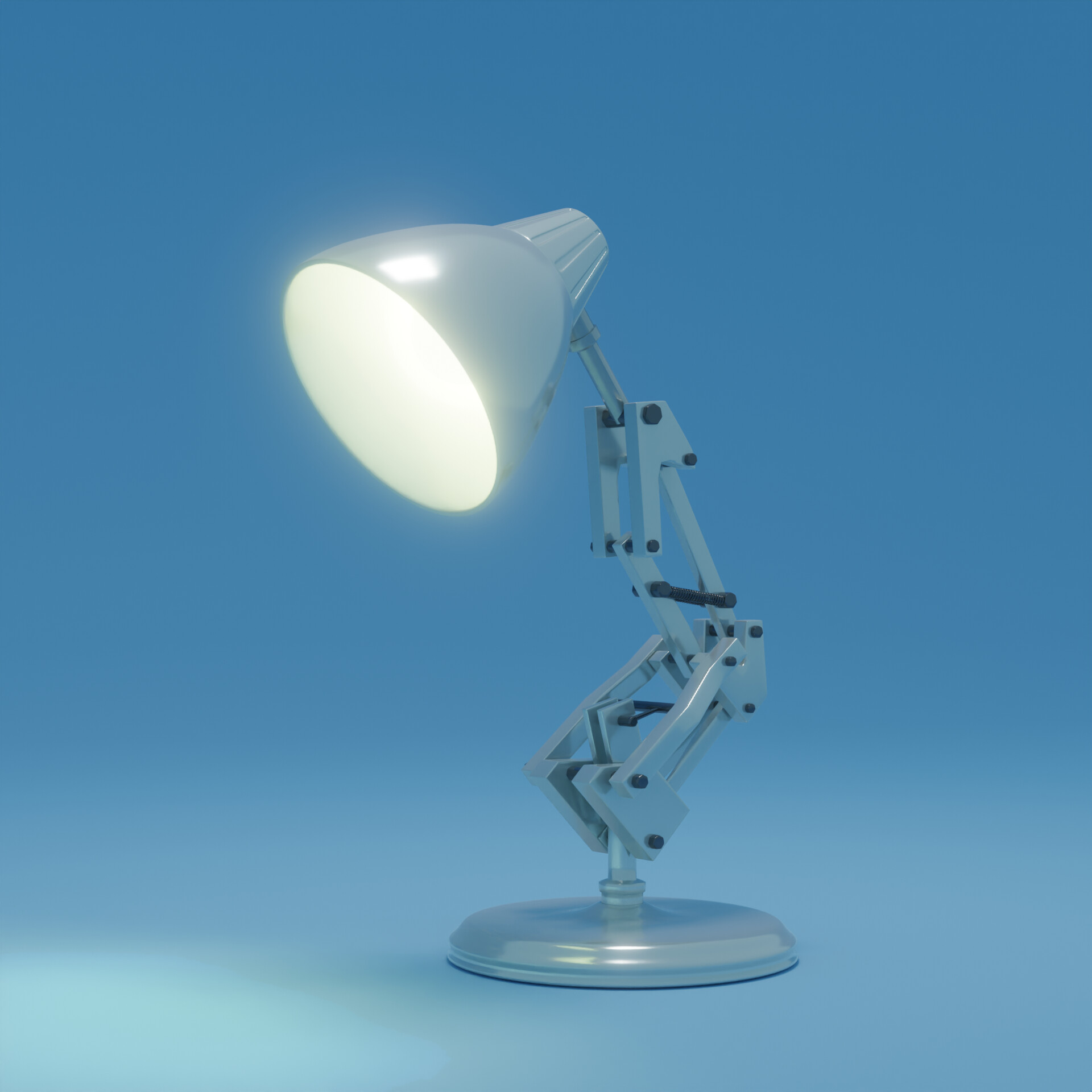 ArtStation - 3D Model of Luxo Jr. (Pixar Lamp)