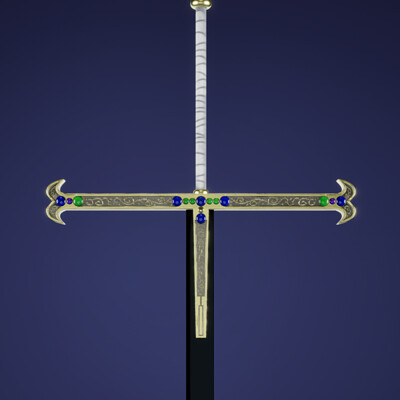 ArtStation - Yoru - One Piece Mihawk Sword