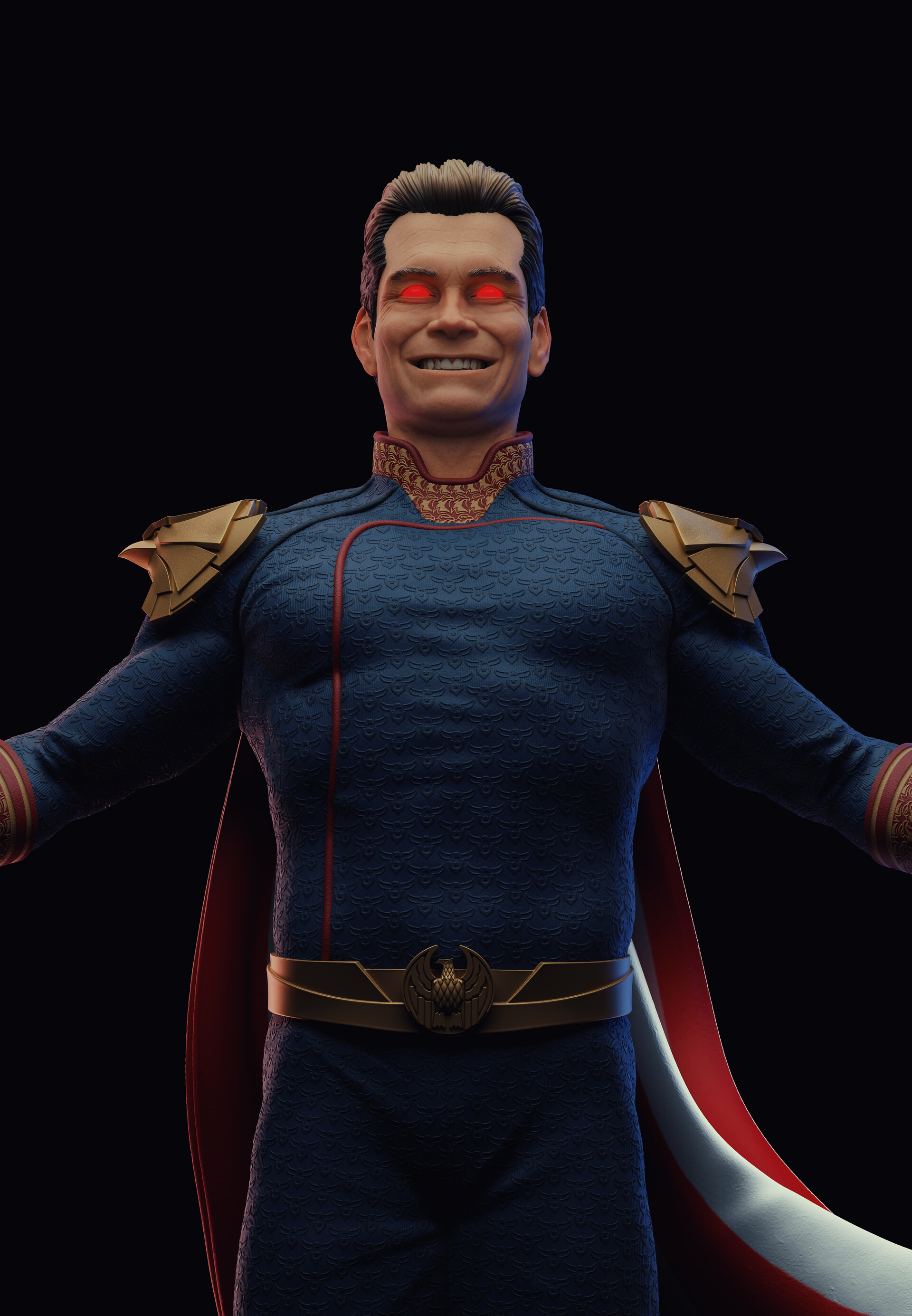 ArtStation - HOMELANDER STATUE - FAN ART