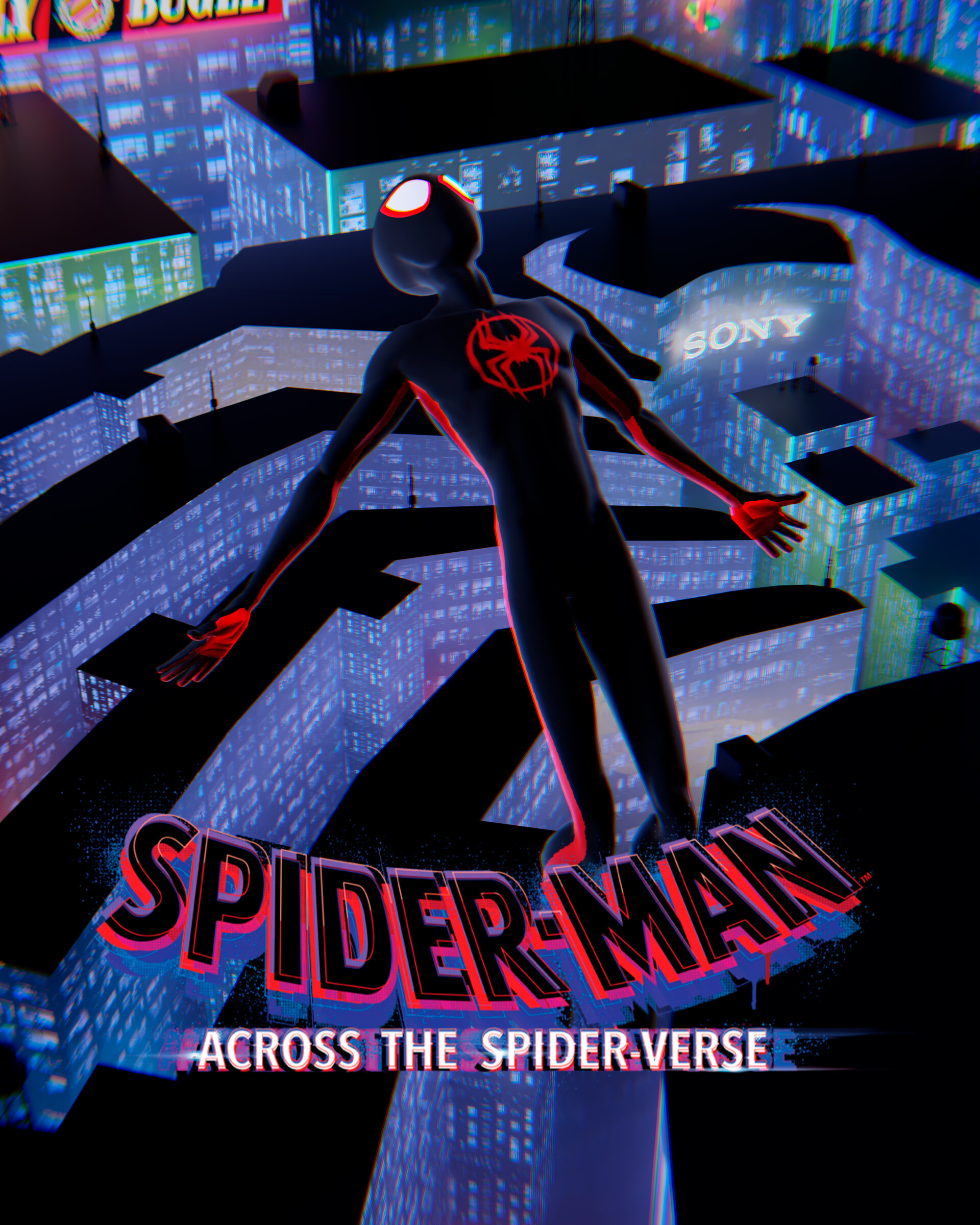 Artstation - Spider-man: Across The Spider-verse - 3d Animation