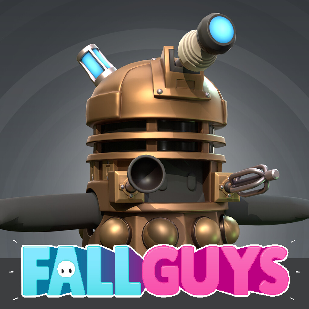 Artstation Fall Guys Dalek