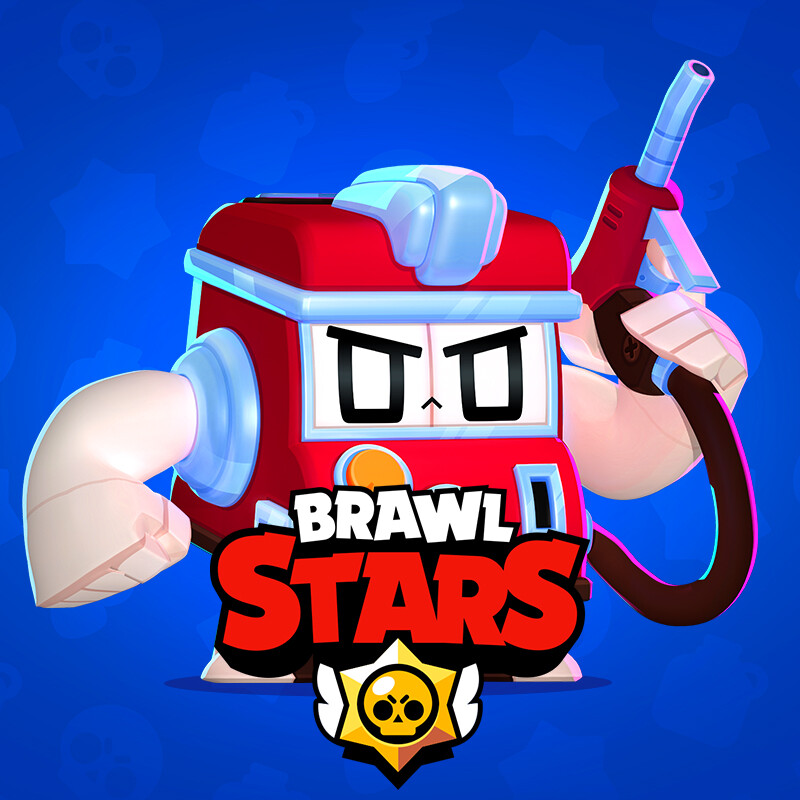 ArtStation - Brawl Stars - 8-Bit Retropolis Skin