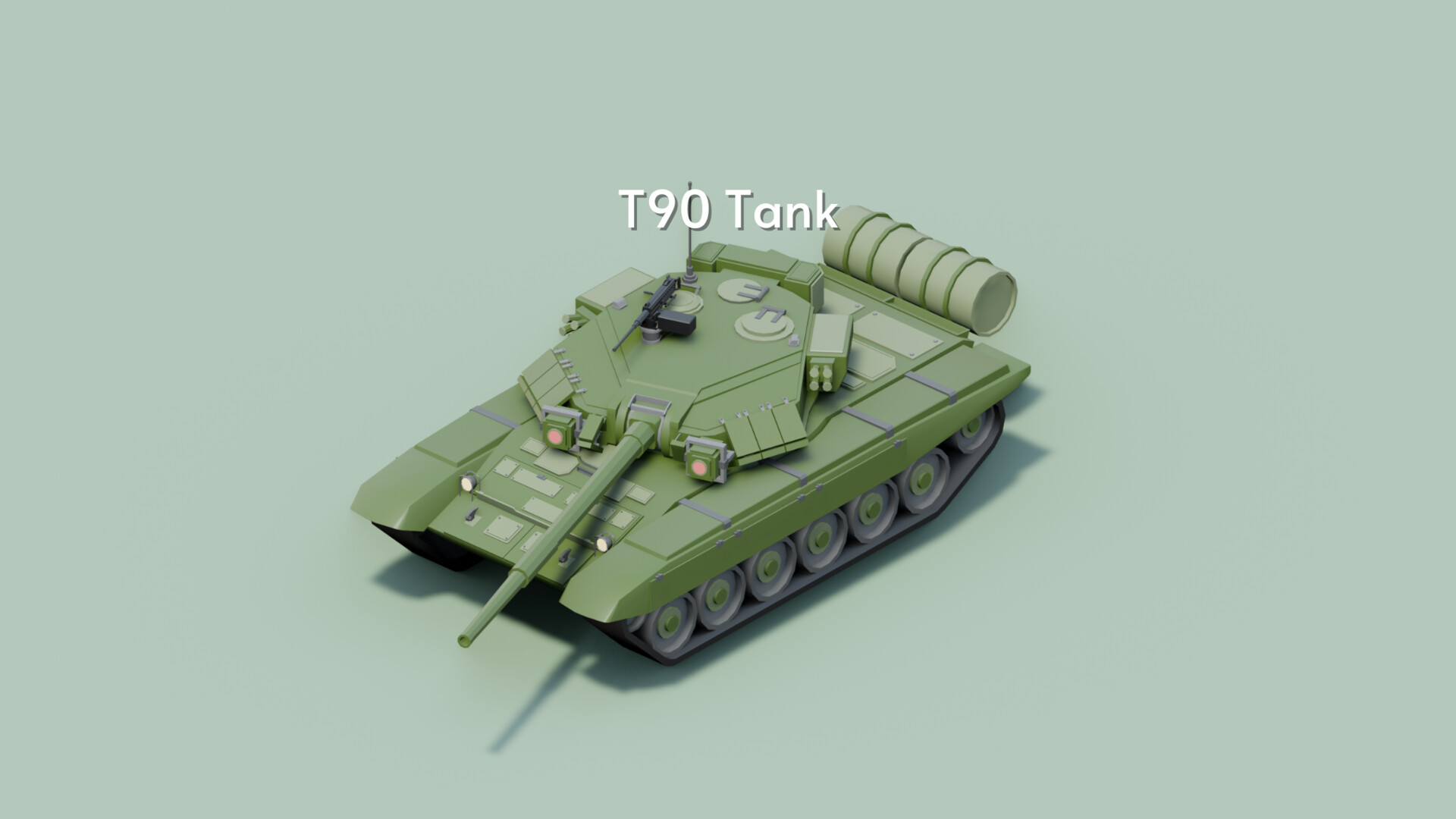 ArtStation - T90 Tank