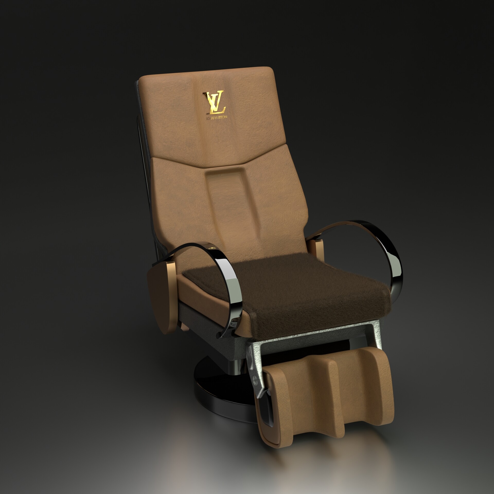 LOUIS VUITTON armchair 3D model