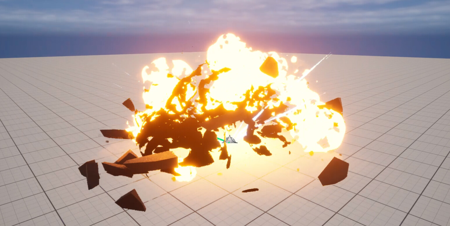 ArtStation - Fortnite Explosion VFX