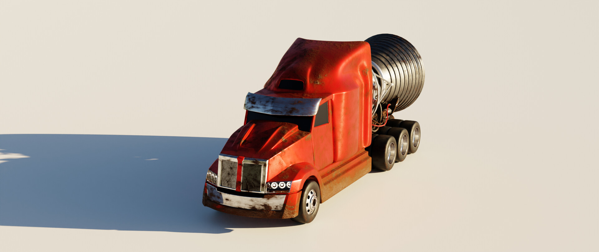 ArtStation - Rocket Truck