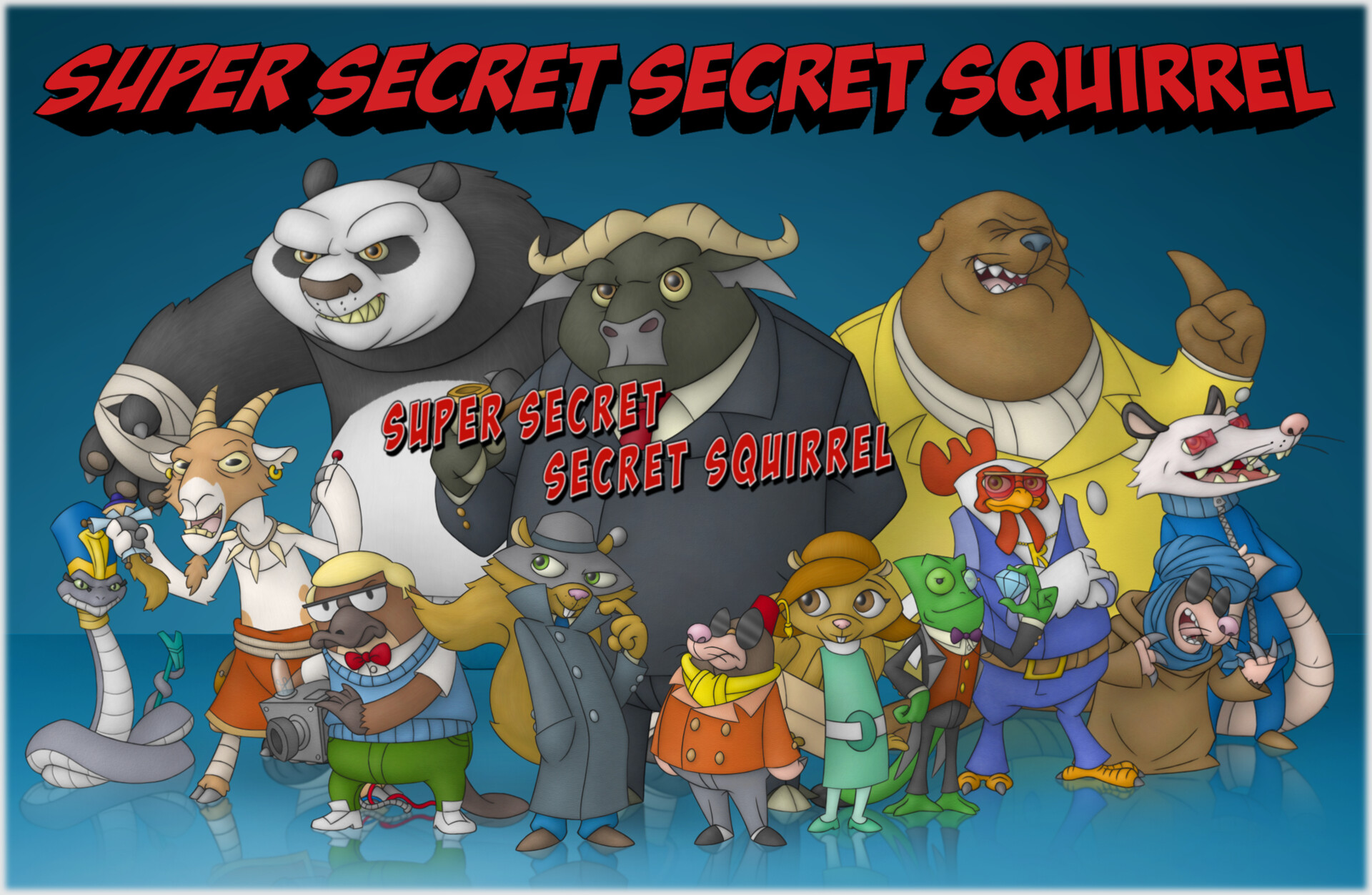 ArtStation - Super Secret Secret Squirrel