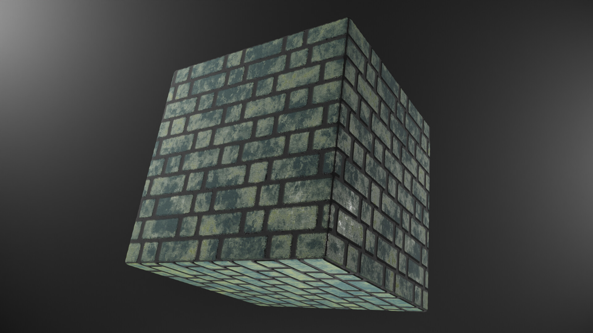 ArtStation - Substance Designer - Concrete Brick Material Study