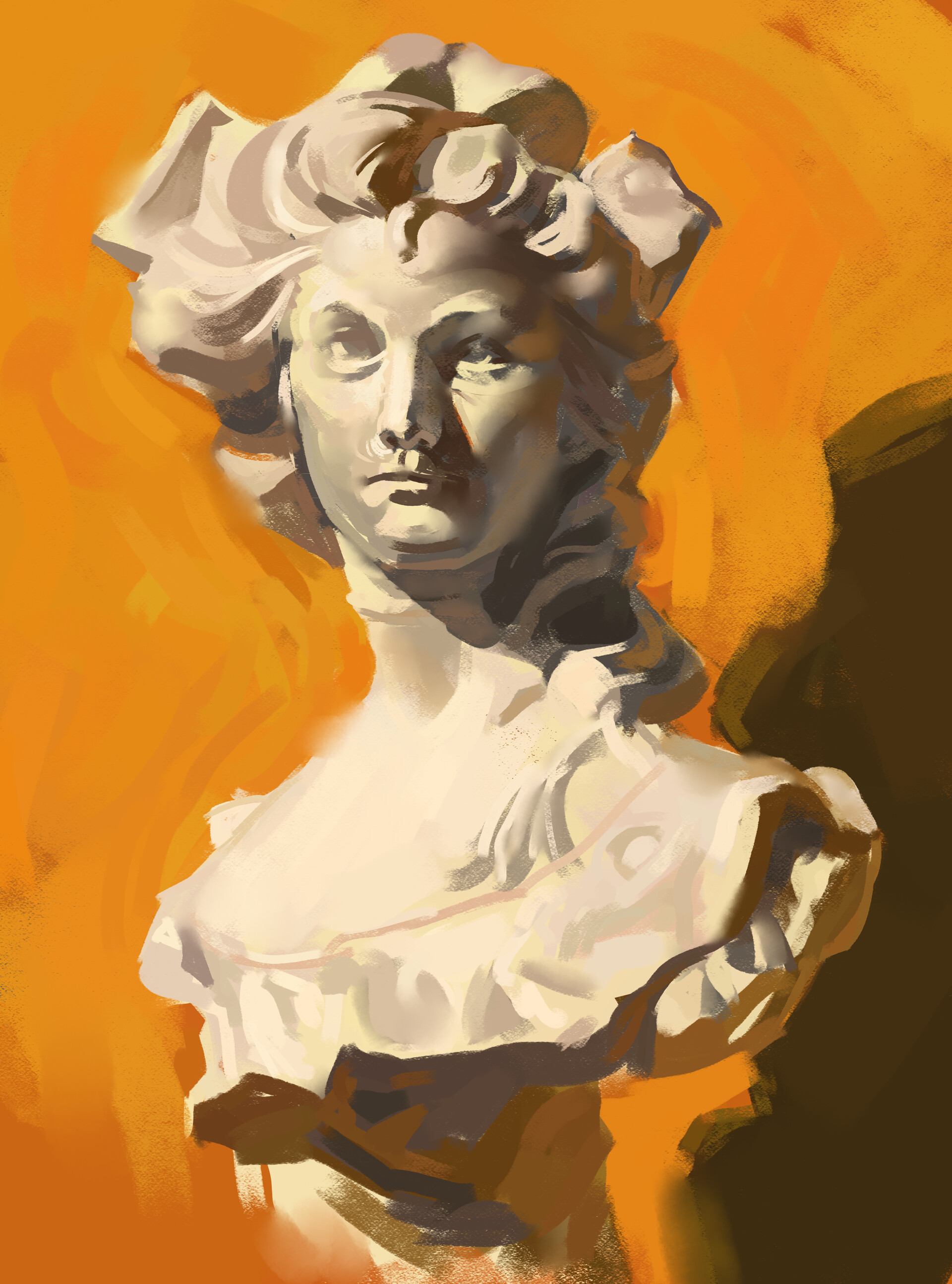 ArtStation Statue studies