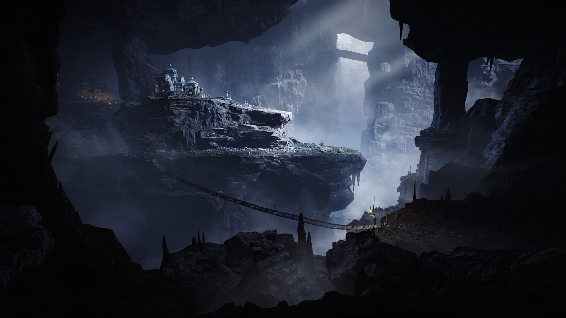 ArtStation - 山洞 - UE5 cave