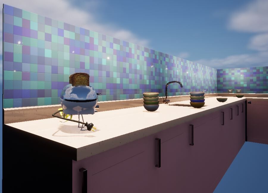 ArtStation Toaster Run Game