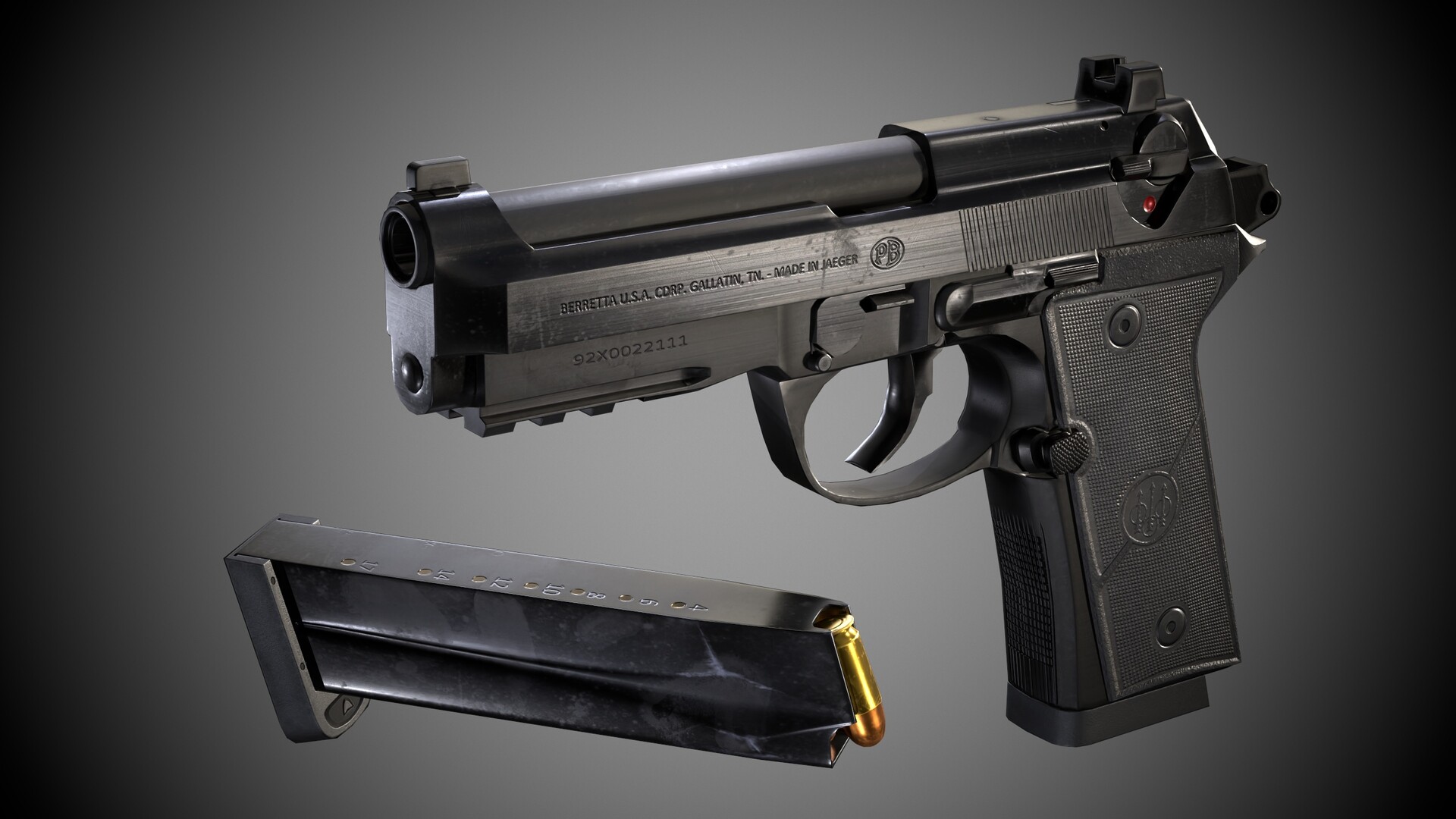 ArtStation - Beretta 92X