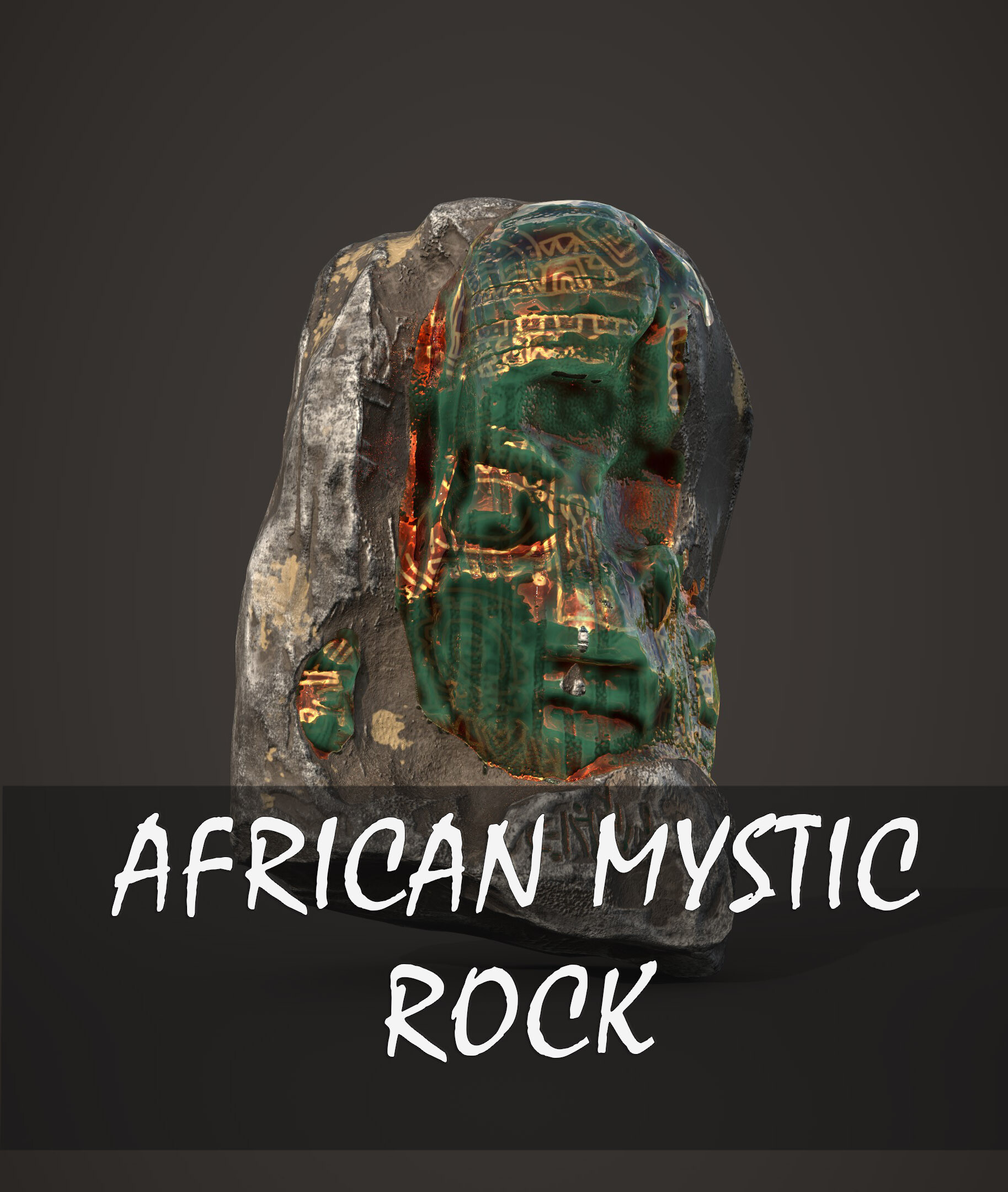 ArtStation - African Mystic Rock