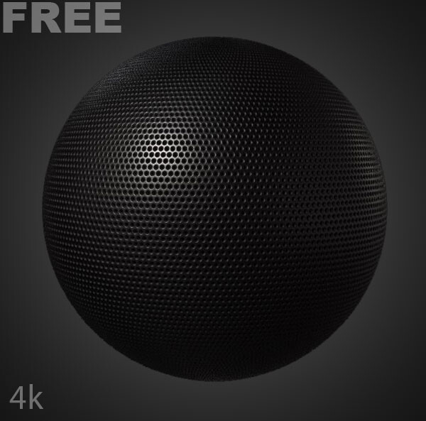 3D Textures PBR Free Download - Perfored Plastic Generator PBR Texture ...