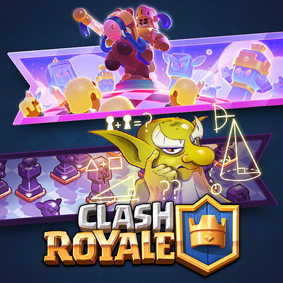 Clash Royale - Champions: Skeleton King, Ocellus - SERVICES