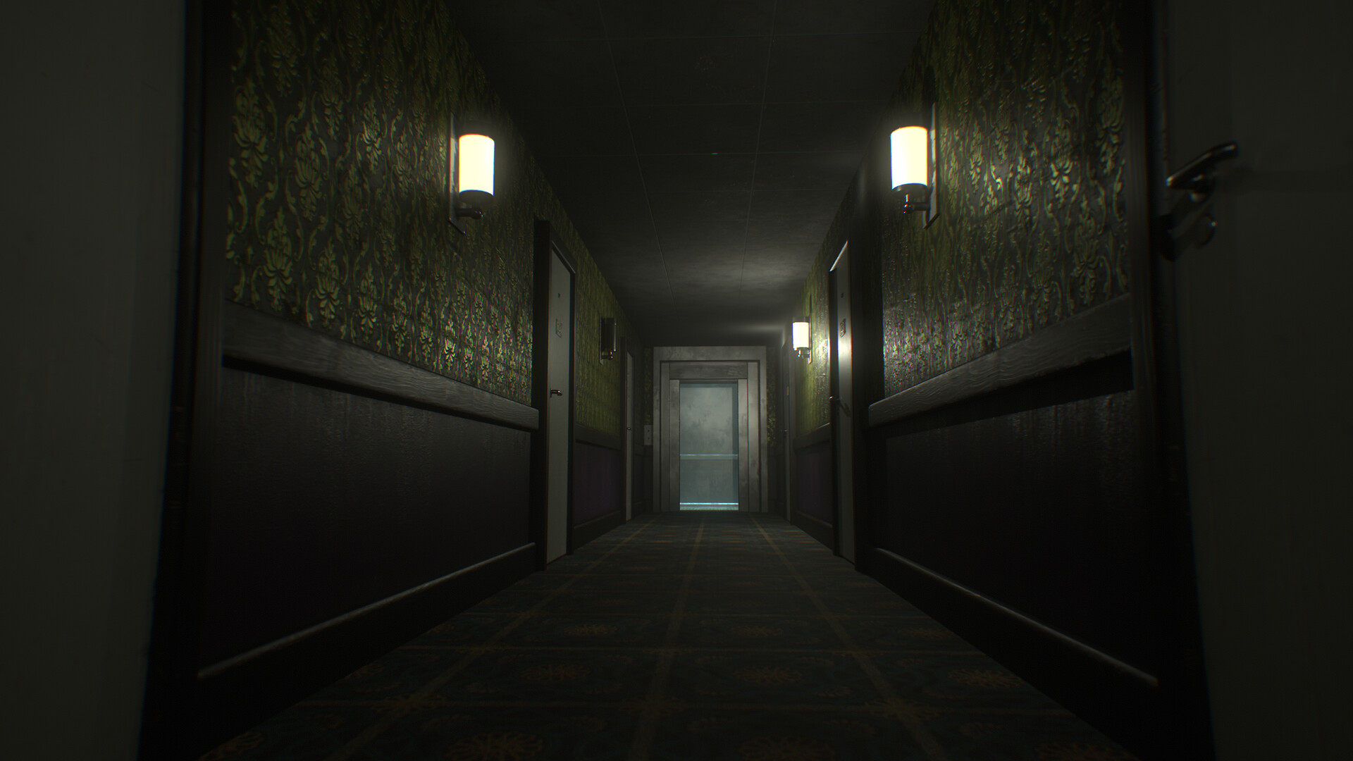 ArtStation - Horror Apartment Corridor