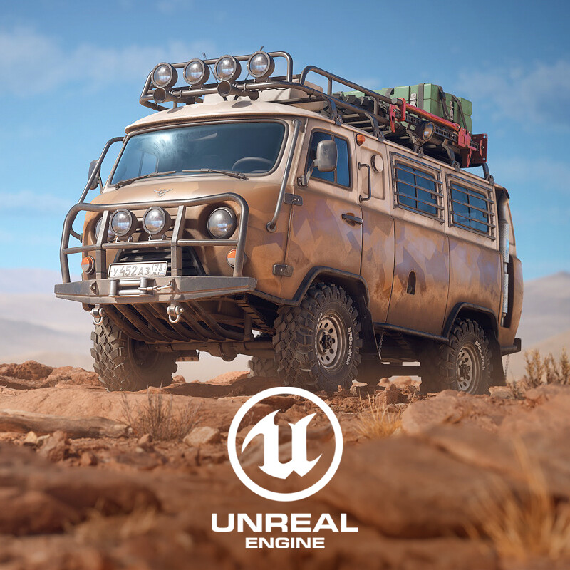 ArtStation - UAZ