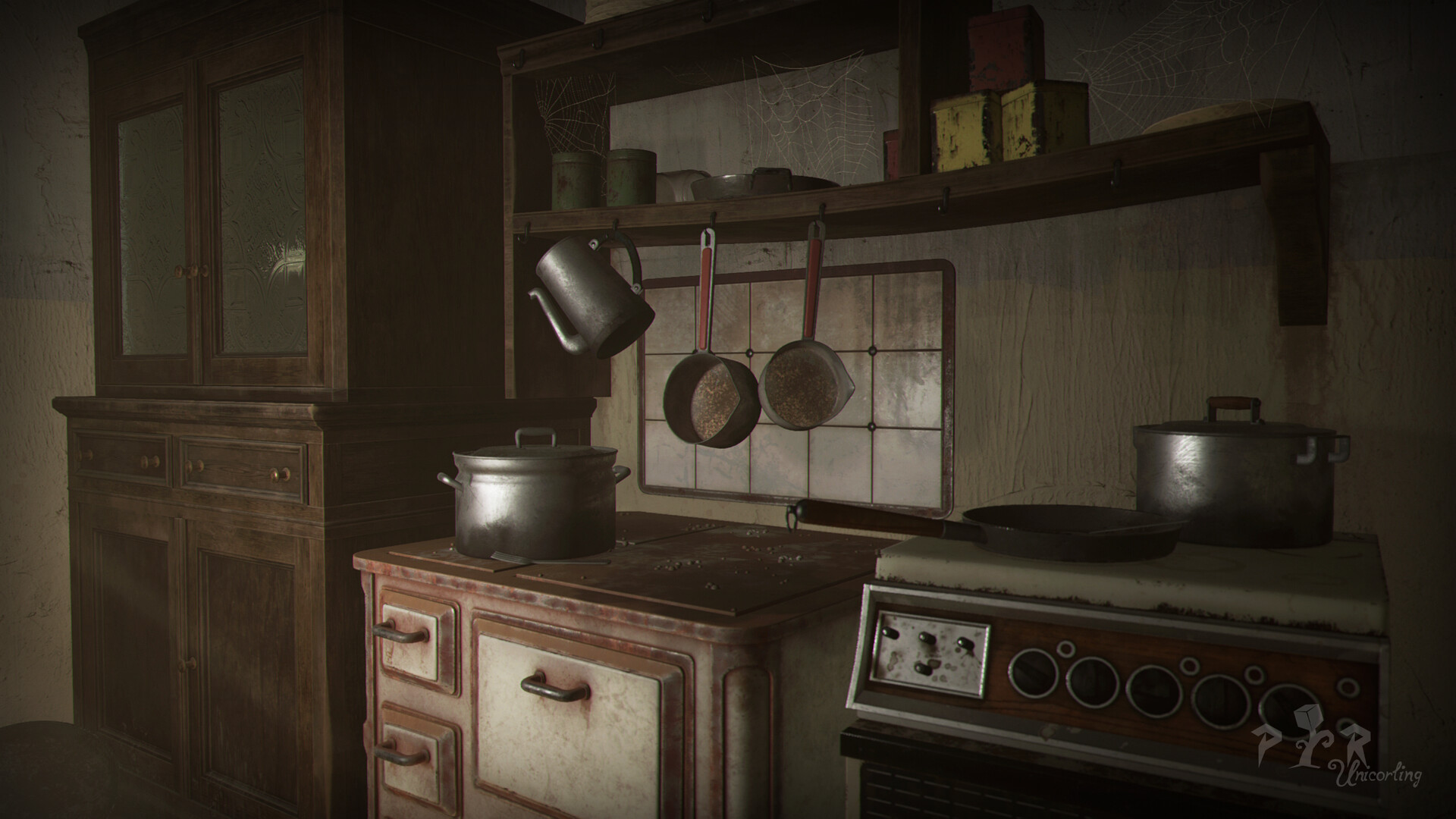 ArtStation - Old kitchen