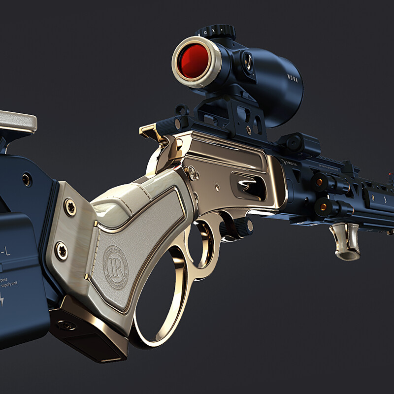 ArtStation - Tactical Lever Action Rifle - 1894 CST