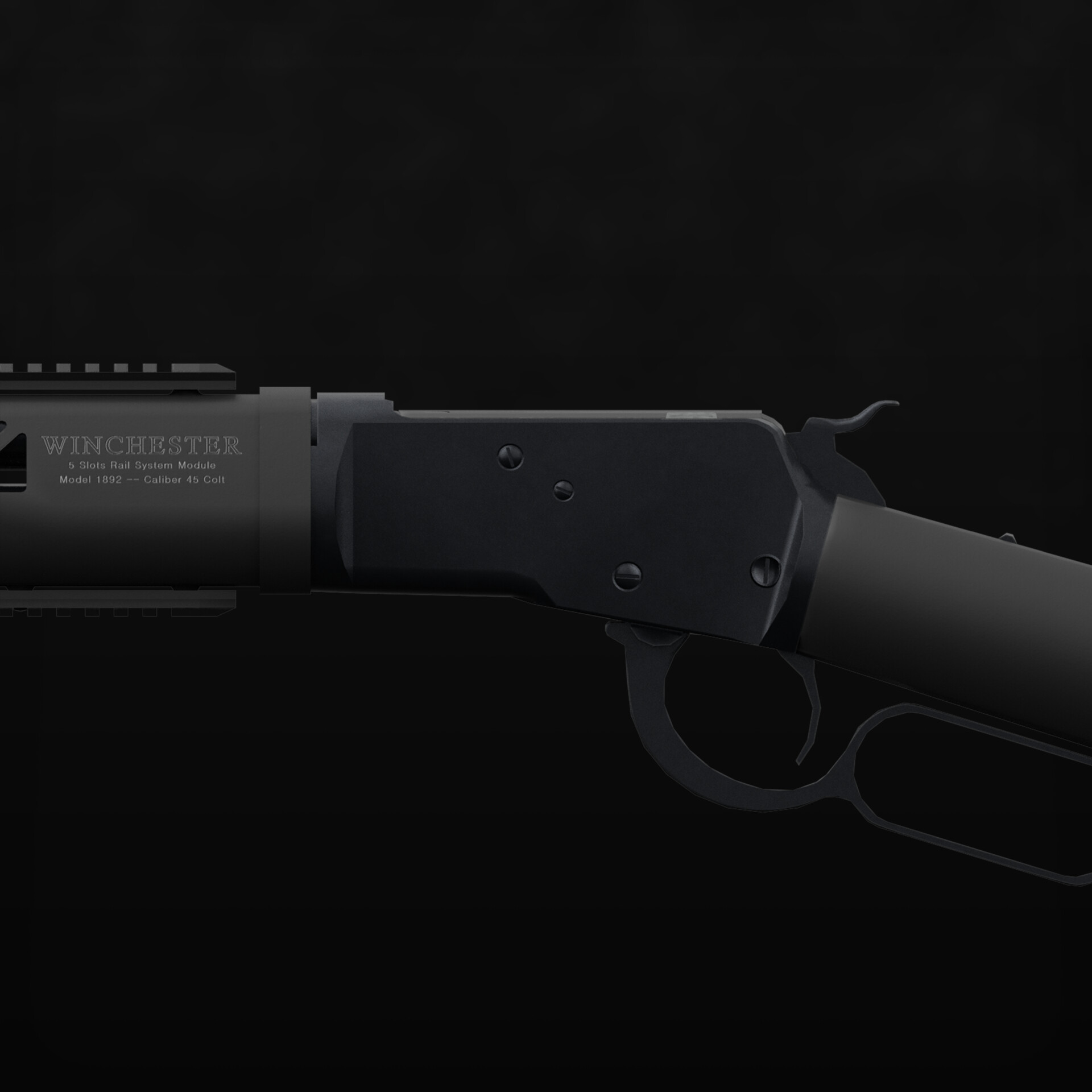 ArtStation - Lever Action Rifle