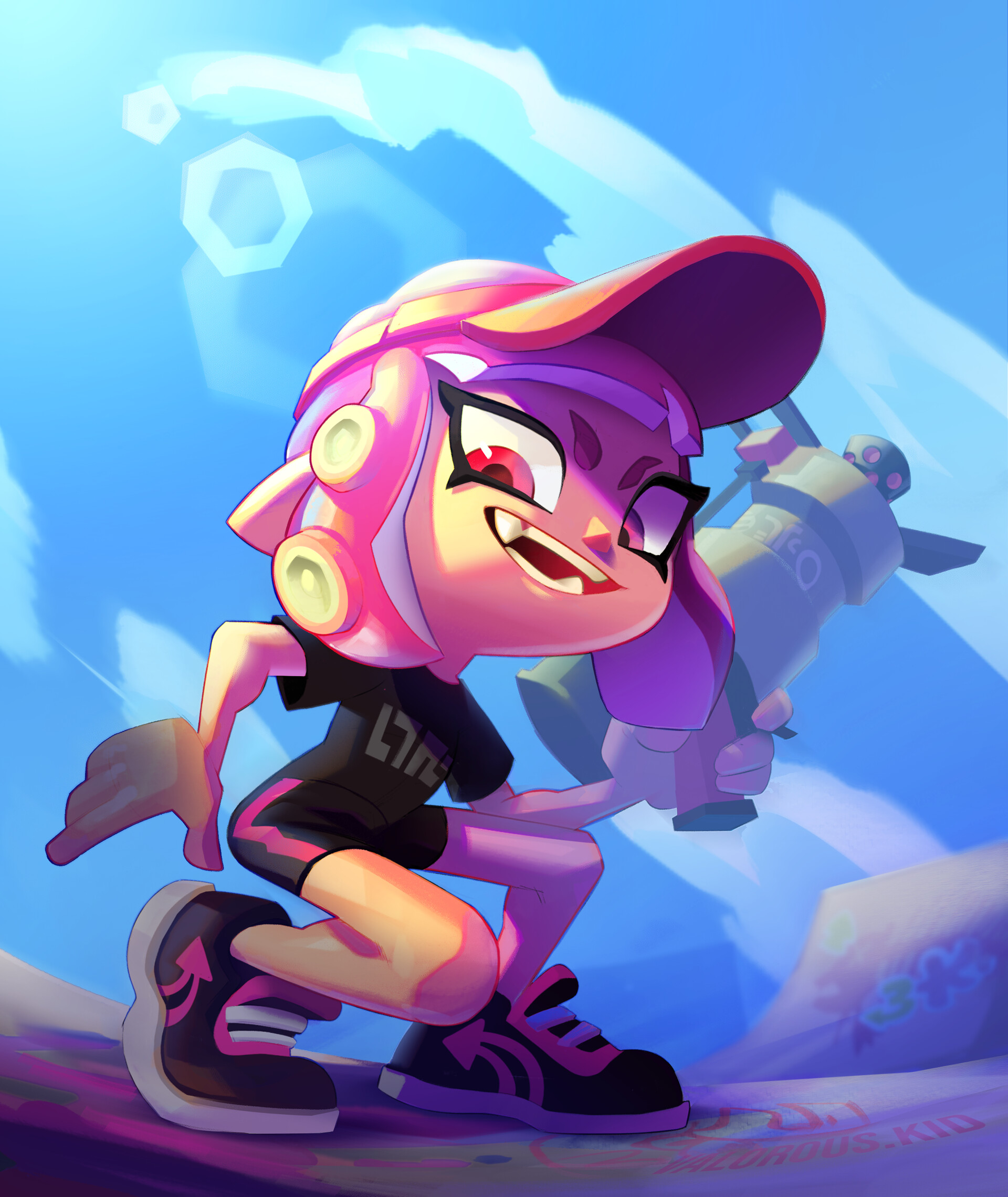 ArtStation - Splatoon Fan Art - Illustration