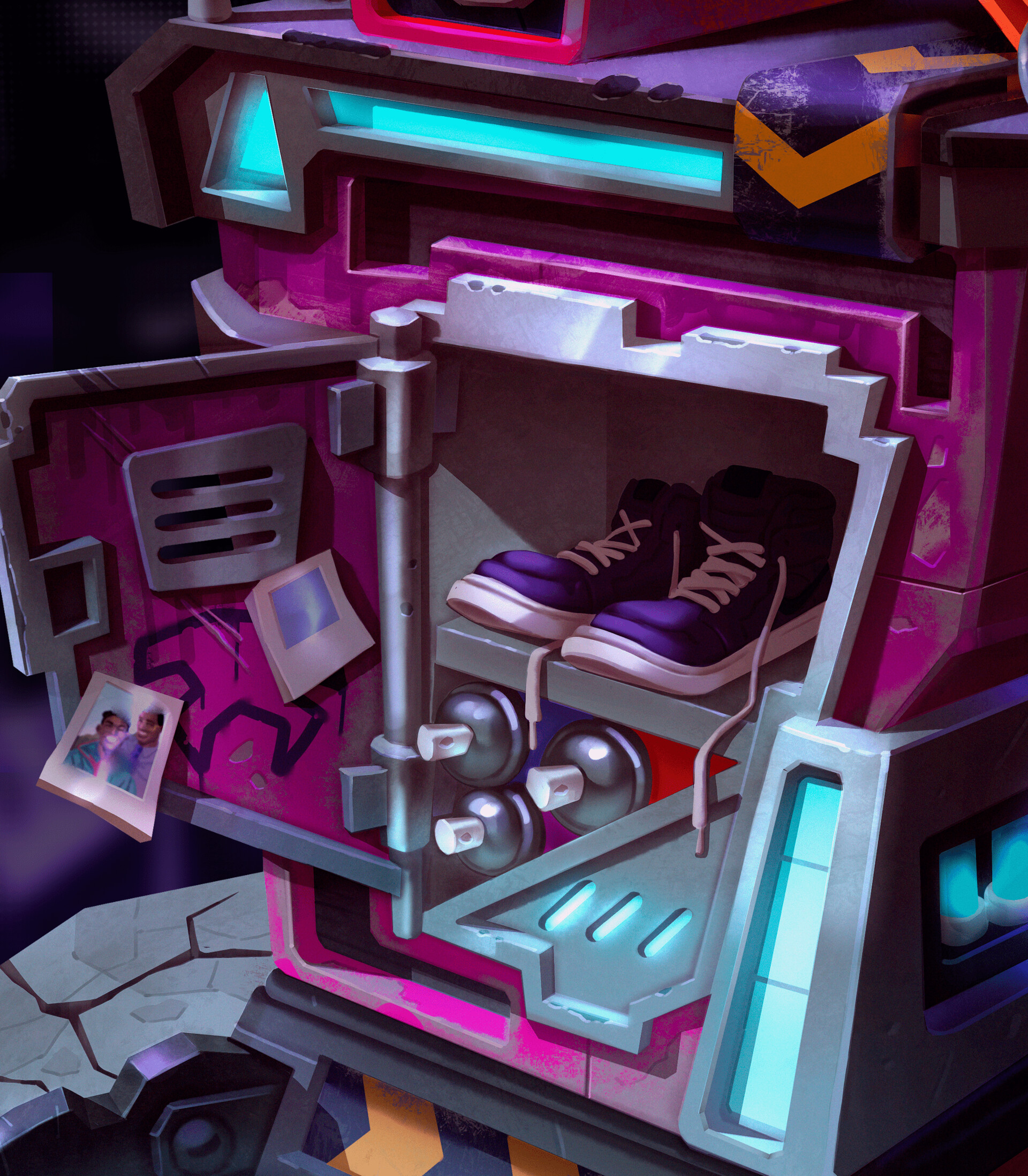 ArtStation The Prowler chest