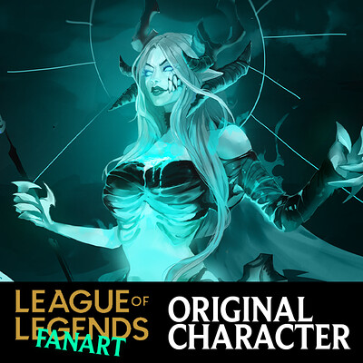 Eleiden Blackveil - WORK IN PROGRESS (League of Legends fancharacter)