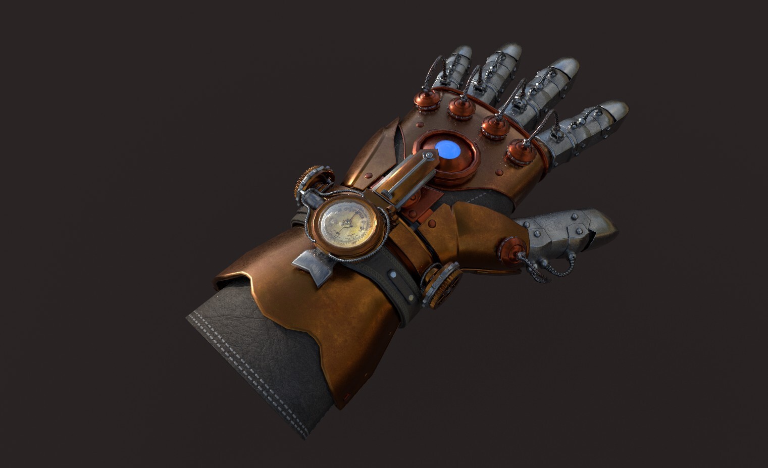 ArtStation - Steampunk glove