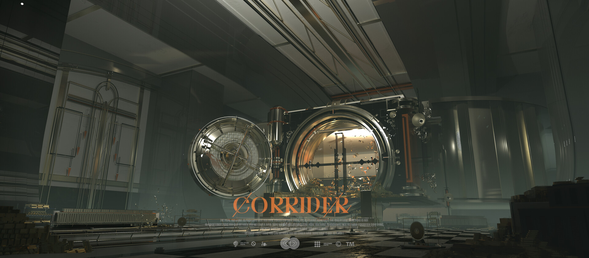 ArtStation 《代号：巡回走廊》系列：【巡回基金库】