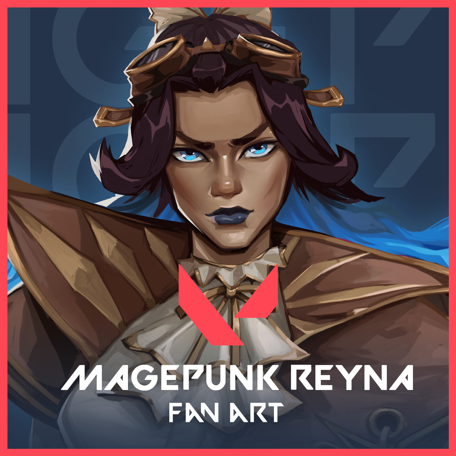 ArtStation - Magepunk Reyna Skin Concept (Fan Art)