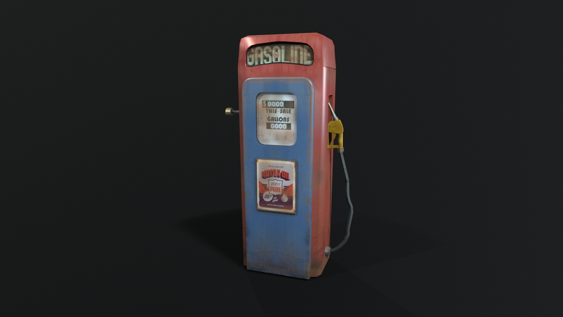 ArtStation - Vintage Gas Pump