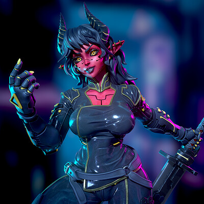 ArtStation - DEAD RISING 5 GIRL (funart)