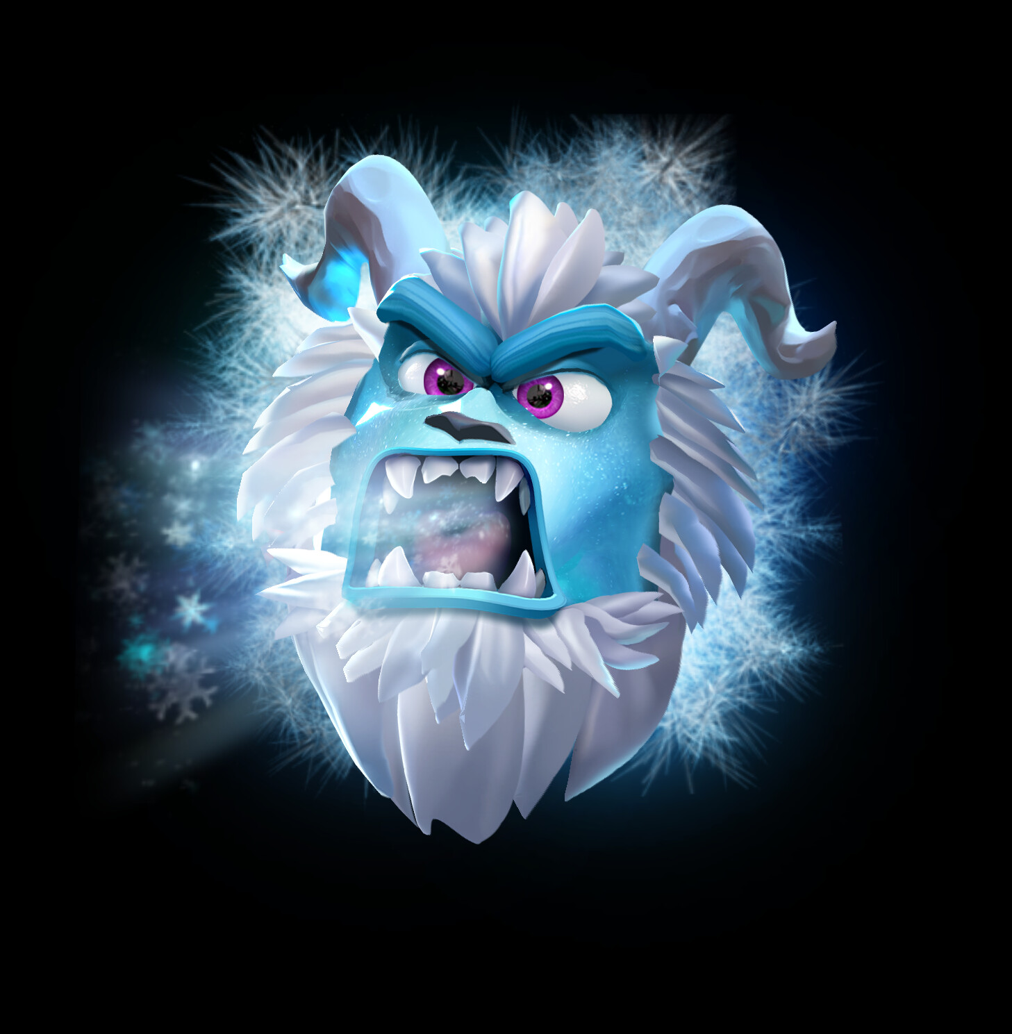 ArtStation - Yeti Roar Animation