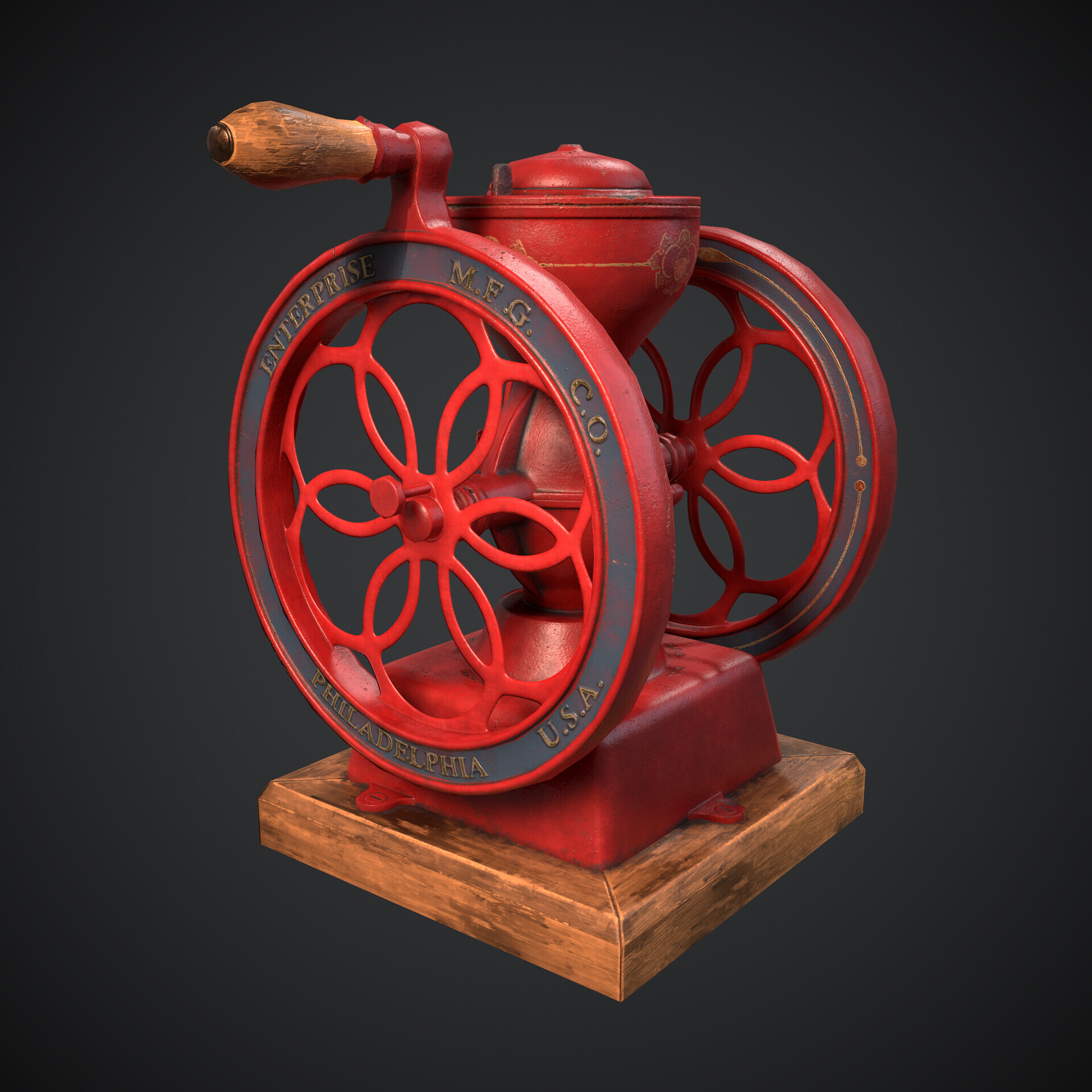 ArtStation - Old Cheese Wheel Cutter