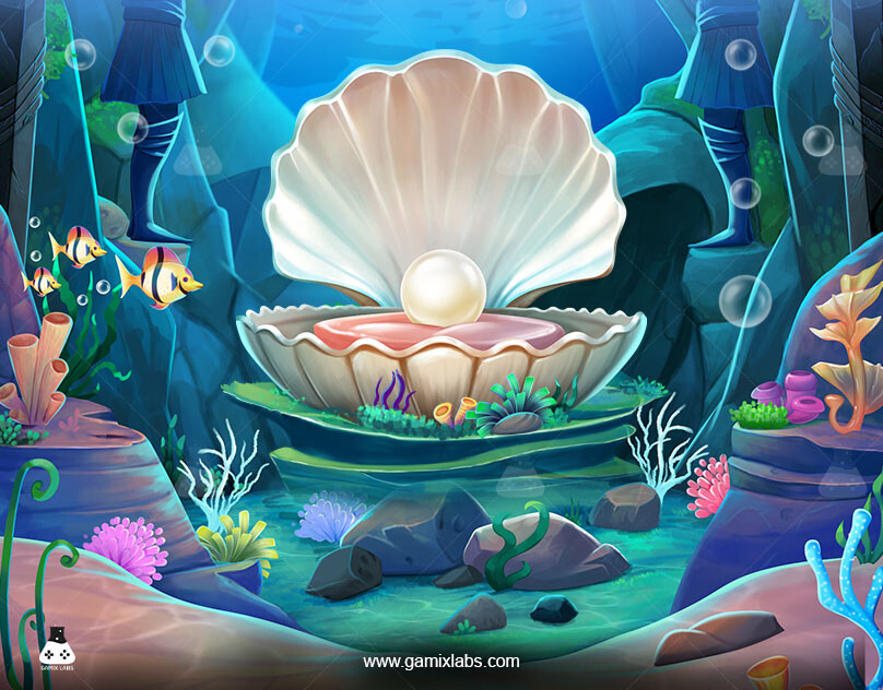 ArtStation - 'Empress of the Sea' - Our Latest Slot Theme at Gamix Labs