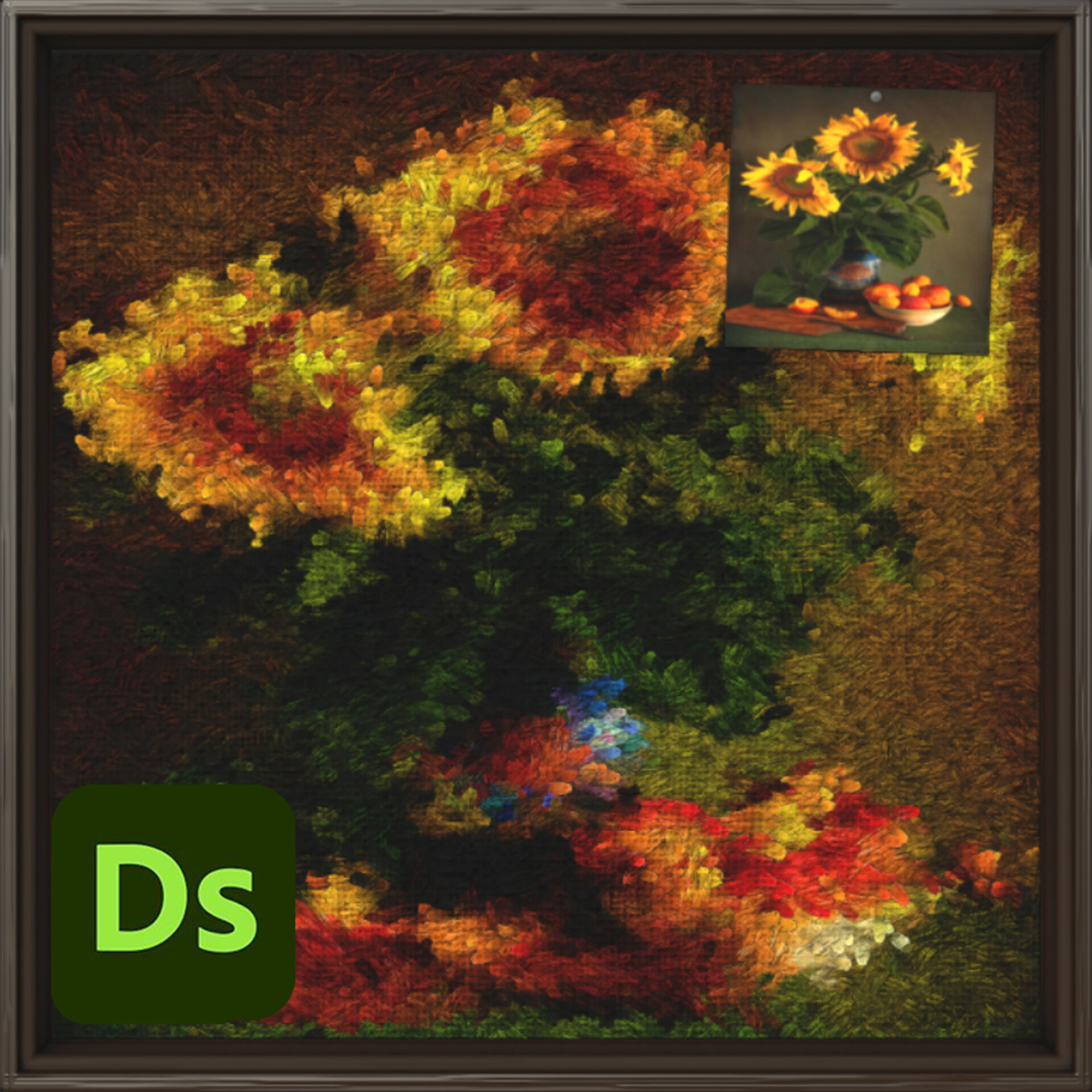 ArtStation OIL PAINTING GENERATOR Pure Substance Designer