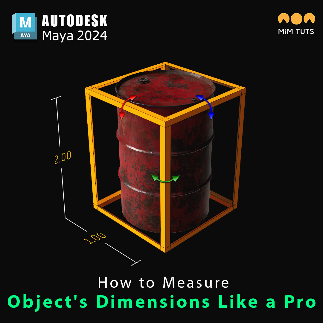 ArtStation - How to Measure Object's Dimensions Like a Pro | MiM Fast Ep.02