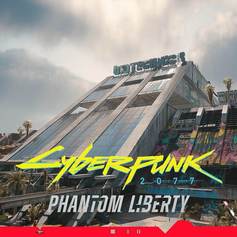 ArtStation - Cyberpunk 2077: Phantom Liberty - Biotechnica Venture Center