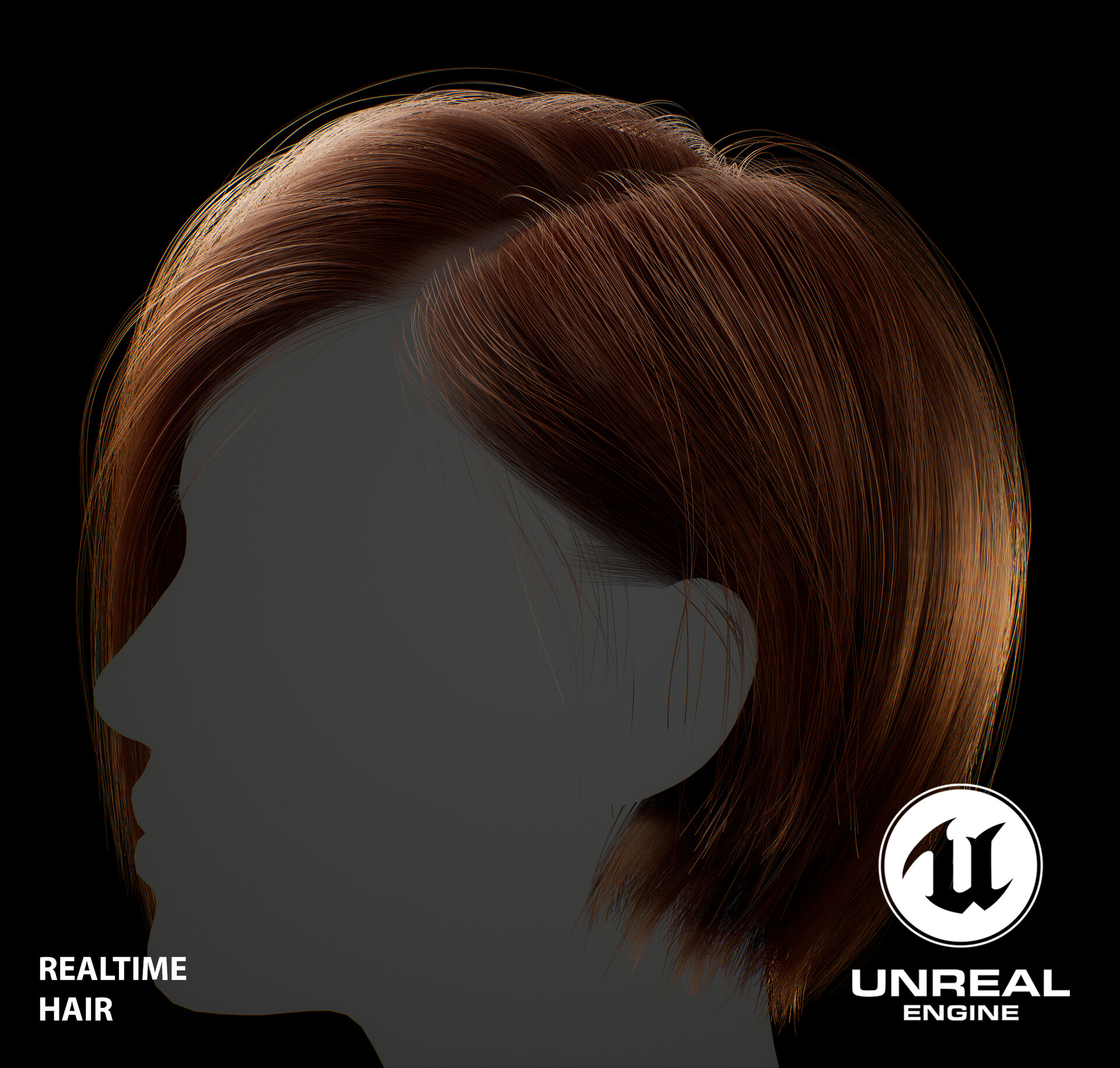 ArtStation - Real-Time Short Hair - Game Ready Haircards